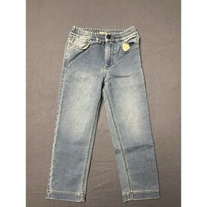 Faherty Eastern Shore Stretch Terry Jeans Kids‎ Size 5 Blue 5 Pocket Design NWOT